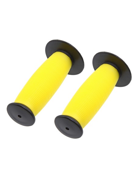 Mushroom Grips 7/8 long 115mm Black/yellow.